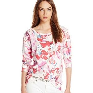 NYDJ New lightweight floral sweatshirt
